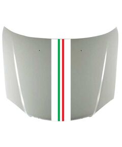 Sticker Bande Motorhaube Flagge Italien ? l'intérieure d'une Bande blanche