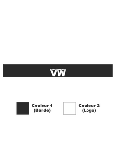 Volkswagen VW Performance Sunstrip Sticker