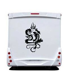 Sticker Camping Car Dragon Bataille