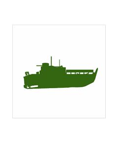 Warship Boat Decal 5