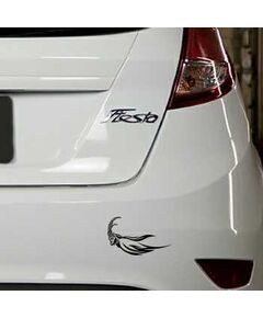 Ibex Flames Ford Fiesta Decal