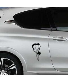 Betty Boop Peugeot Decal 1