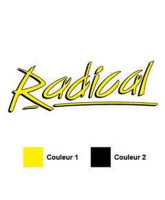 Sticker Radical Logo