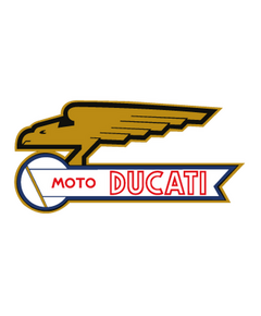 Moto Ducati Logo Decal