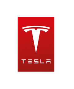 Sticker Tesla logo