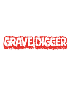 Grave Digger Logo Decal