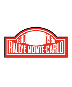 Sticker Monte Carlo Rallye