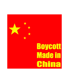 T-Shirt Boycott Made in China