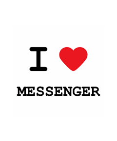 T-Shirt I love messenger