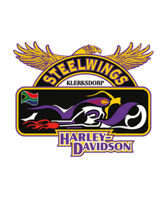 Sticker Harley Davidson Steelwings couleurs originales ★