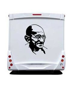 Gandhi Camping Car Decal