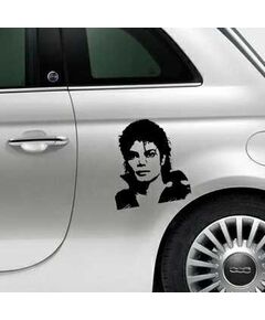 Michael Jackson Fiat 500 Decal