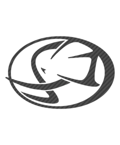 Cagiva Logo Carbon Decal