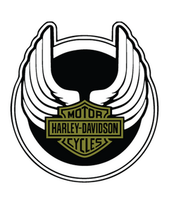 Sticker Harley Davidson Wings 1