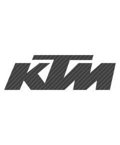 KTM Carbon Decal