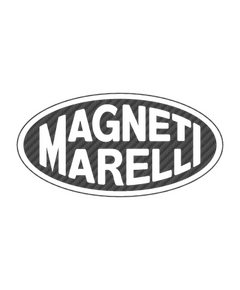 Sticker Magneti Marelli, Autocollant découpé en Carbone 3M