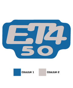 Sticker Piaggio ET4 50