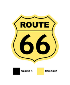 Sticker Road 66