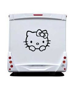 Sticker hello kitty camping car