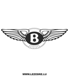 Sticker Bentley Logo