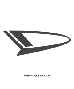 Daihatsu Logo Carbon Decal 2