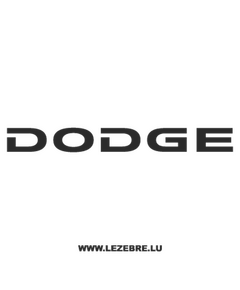 Sticker Dodge