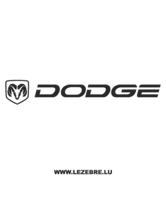 Dodge Logo Decal 3