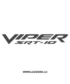 Sticker Karbon Dodge Viper SRT-10