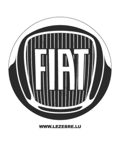 Sticker Fiat Logo 2