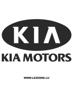 Kia Motors Decal