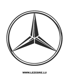 Sticker Mercedes Benz Logo 2