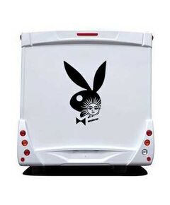 Sticker Wohnwagen/Wohnmobil Playboy Bunny Argentin