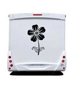 Flower Camping Car Decal