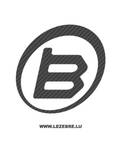 Sticker Carbone BMC Logo