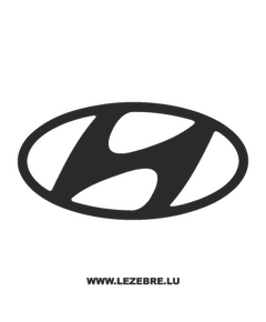 Hyundai Logo Decal 2