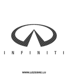 Infiniti Logo Carbon Decal