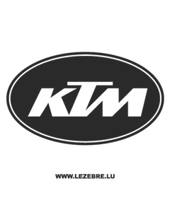 KTM Logo Decal 2