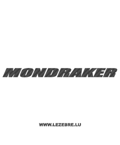 Mondraker Logo Carbon Decal 2
