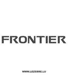 Nissan Frontier Carbon Decal
