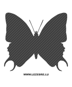 Butterfly Carbon Decal 10