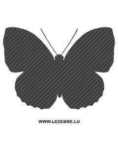 Butterfly Carbon Decal 21