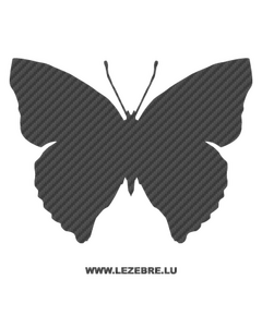 Butterfly Carbon Decal 27