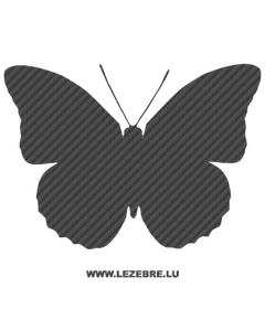 Butterfly Carbon Decal 30