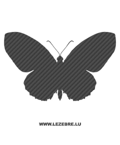 Butterfly Carbon Decal 38