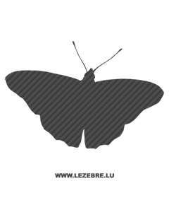 Butterfly Carbon Decal 04