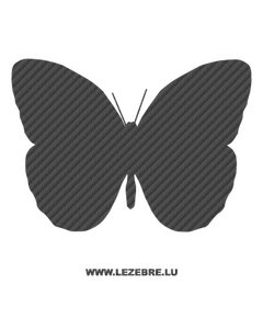 Butterfly Carbon Decal 41