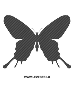 Butterfly Carbon Decal 48