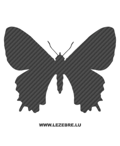 Butterfly Carbon Decal 52