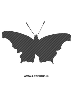 Butterfly Carbon Decal 08