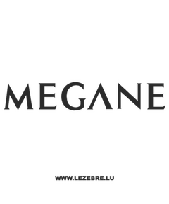 Sticker Renault Mégane